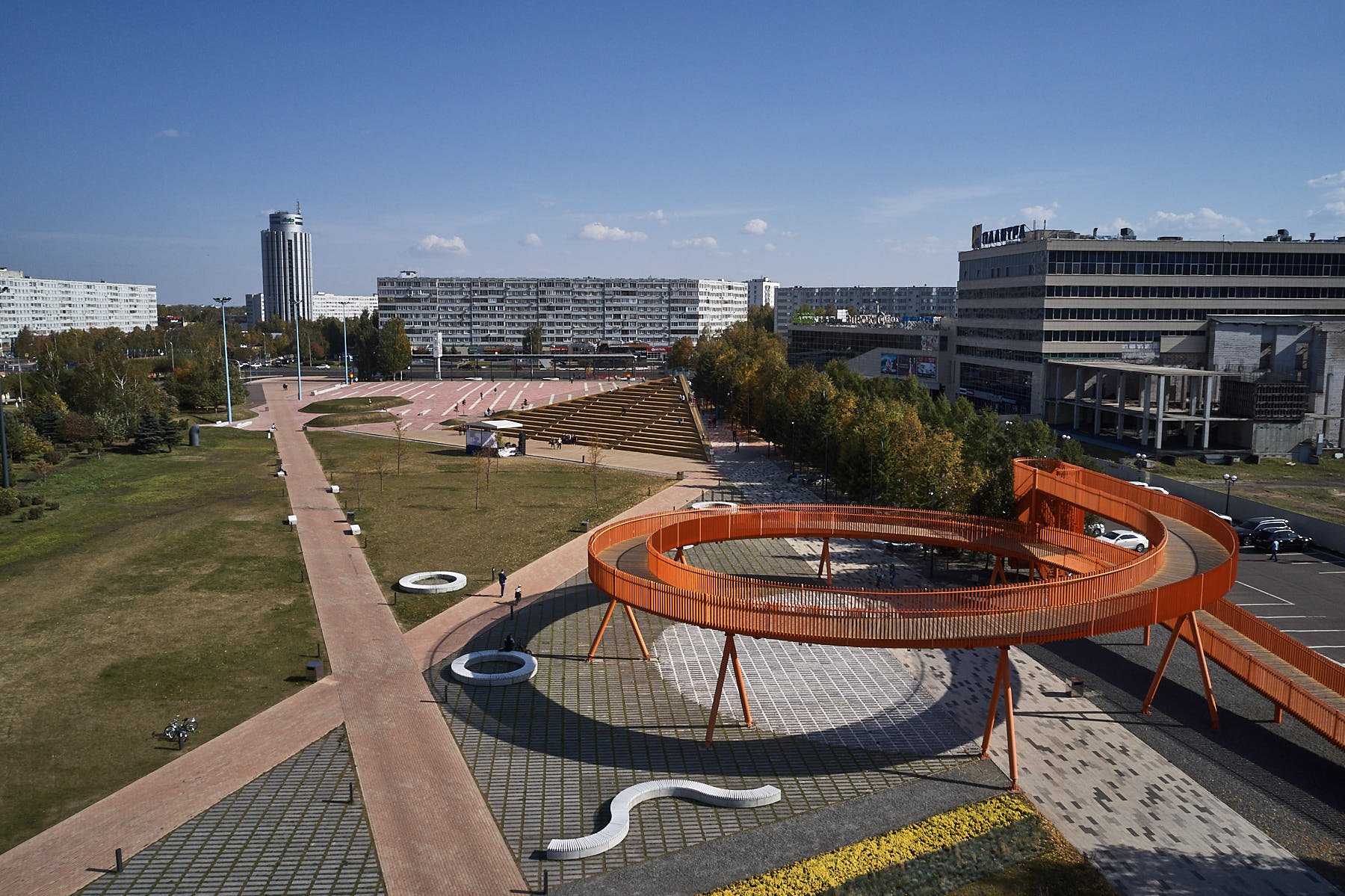Обновленная площадь Азатлык вошла в ТОП-30 общественных пространств России